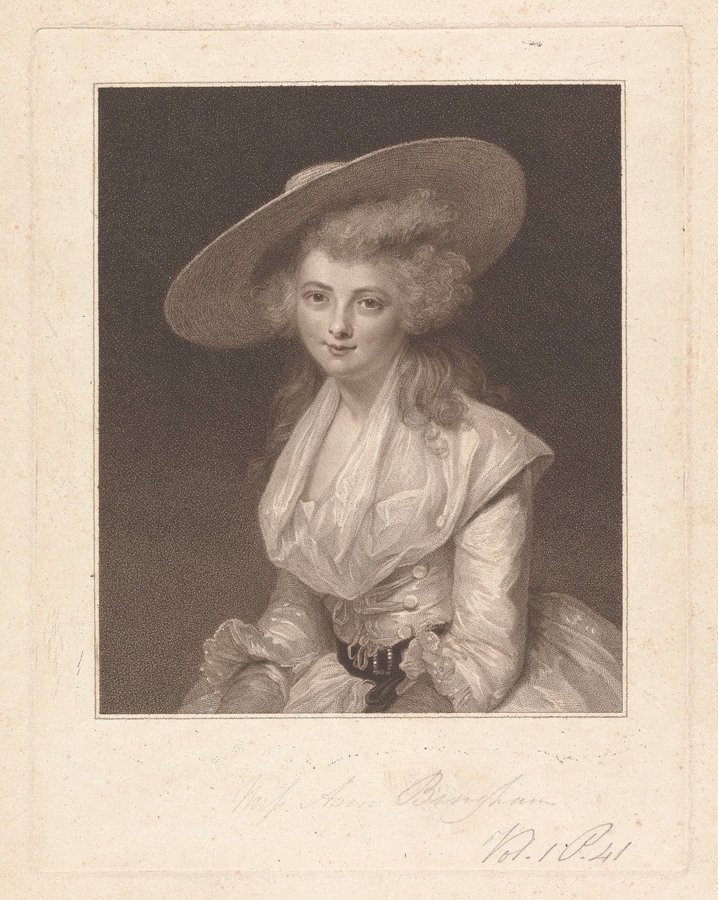 Lady Anne Bingham af Francesco Bartolozzi