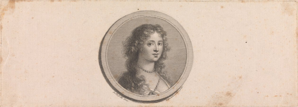Lady Gertrude, markise af Halifax af Francesco Bartolozzi