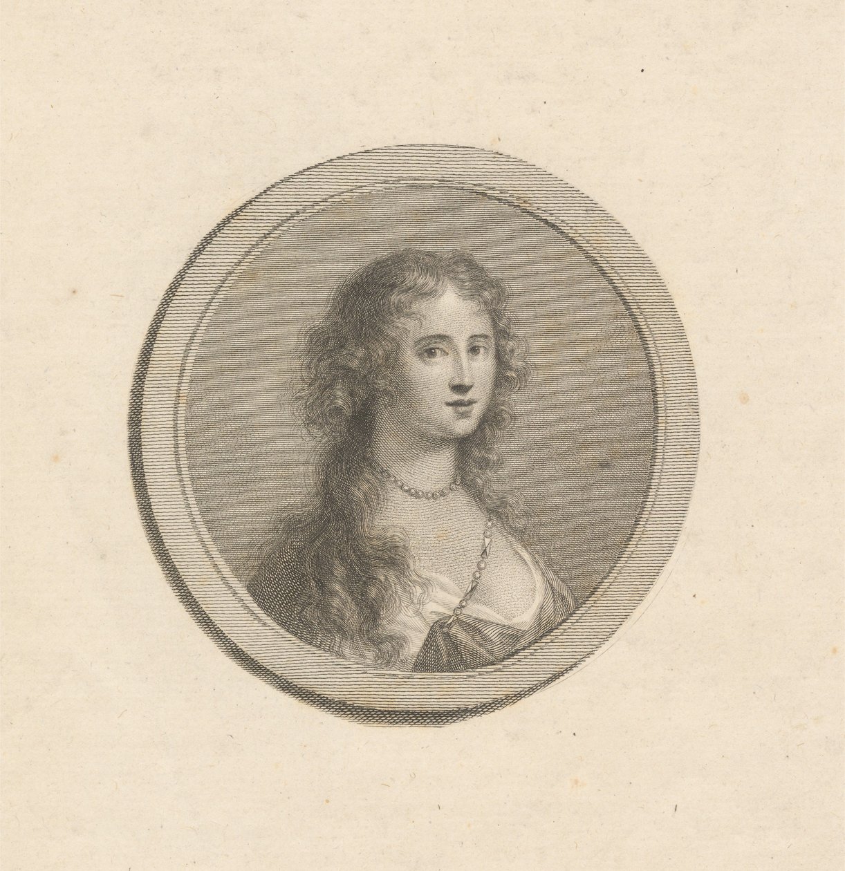 Lady Gertrude, markise af Halifax af Francesco Bartolozzi