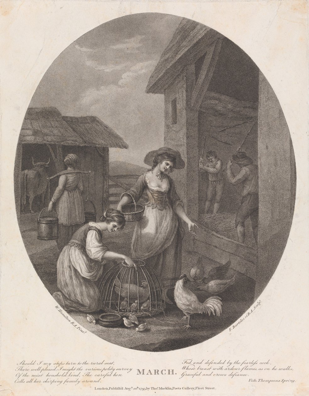 marts af Francesco Bartolozzi