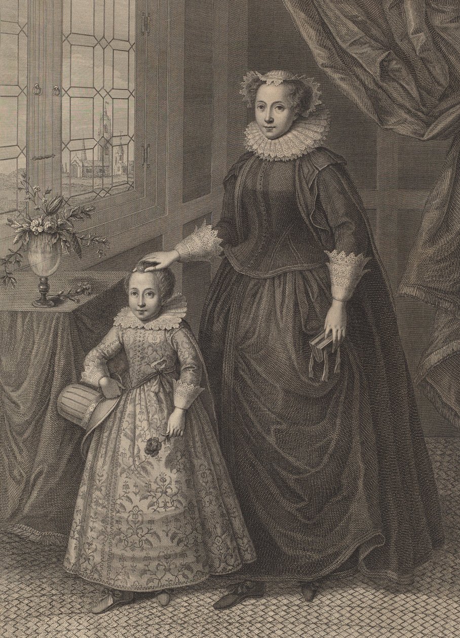 Mary, Queen of Scots, udgivet 1779. af Francesco Bartolozzi