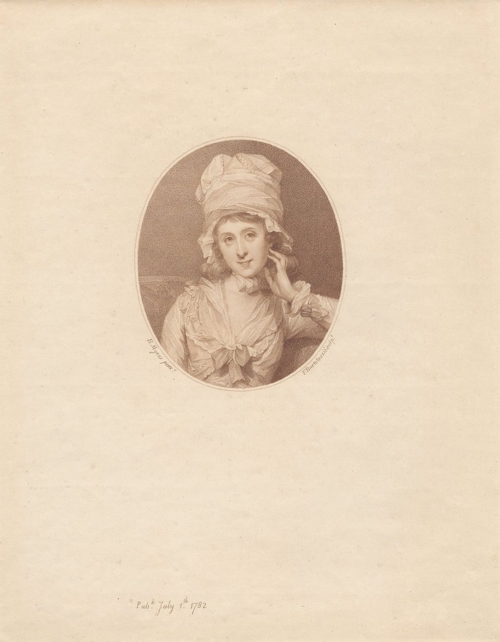 Fru Chambers af Francesco Bartolozzi