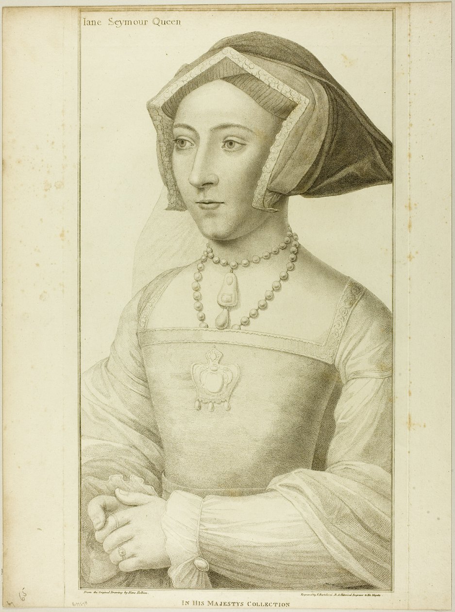 Dronning Jane Seymour af Francesco Bartolozzi
