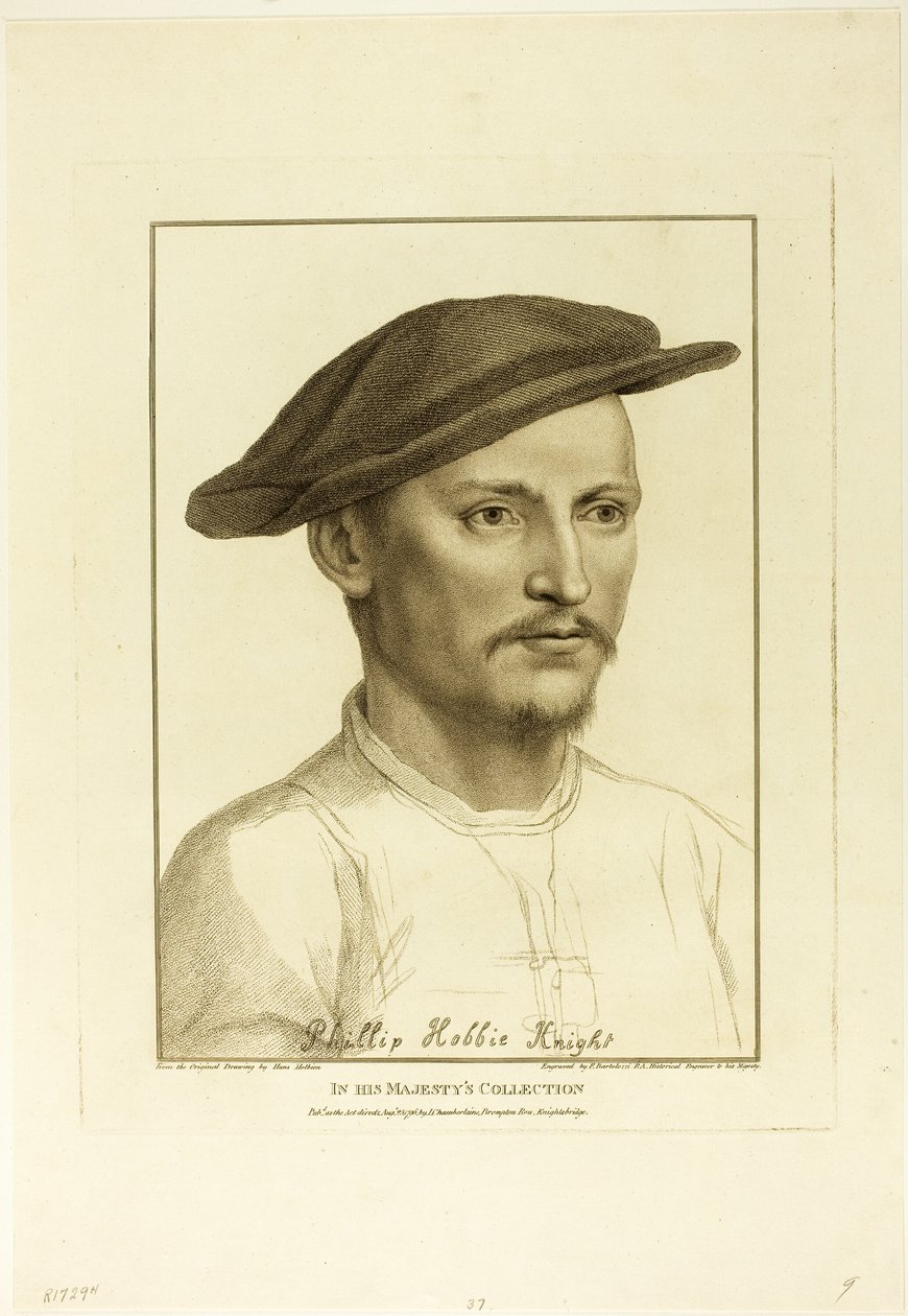Sir Philip Hobby af Francesco Bartolozzi
