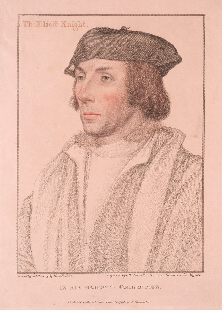 Sir Thomas Elliott af Francesco Bartolozzi