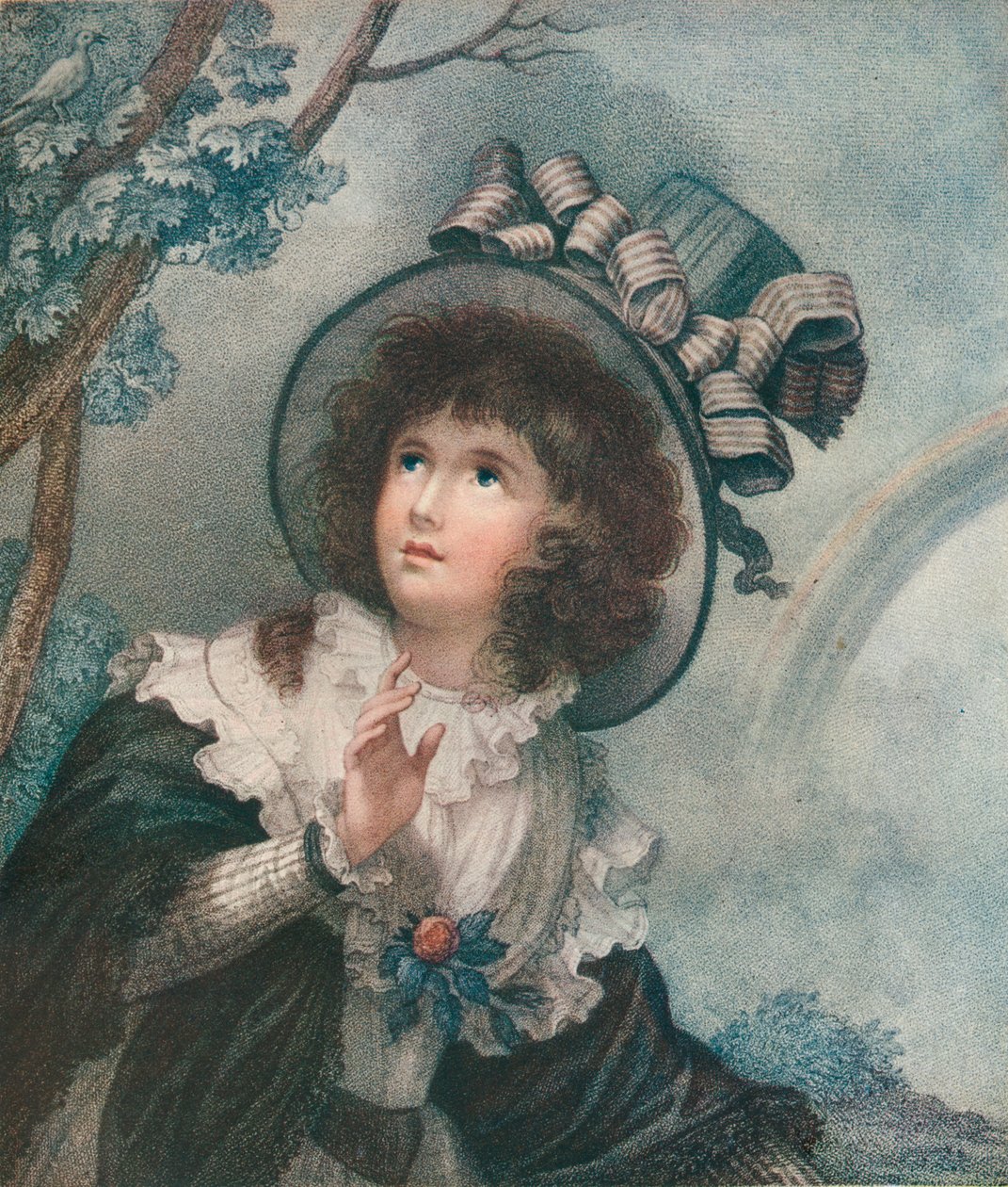 Forår, c1747-1815, 1919 af Francesco Bartolozzi