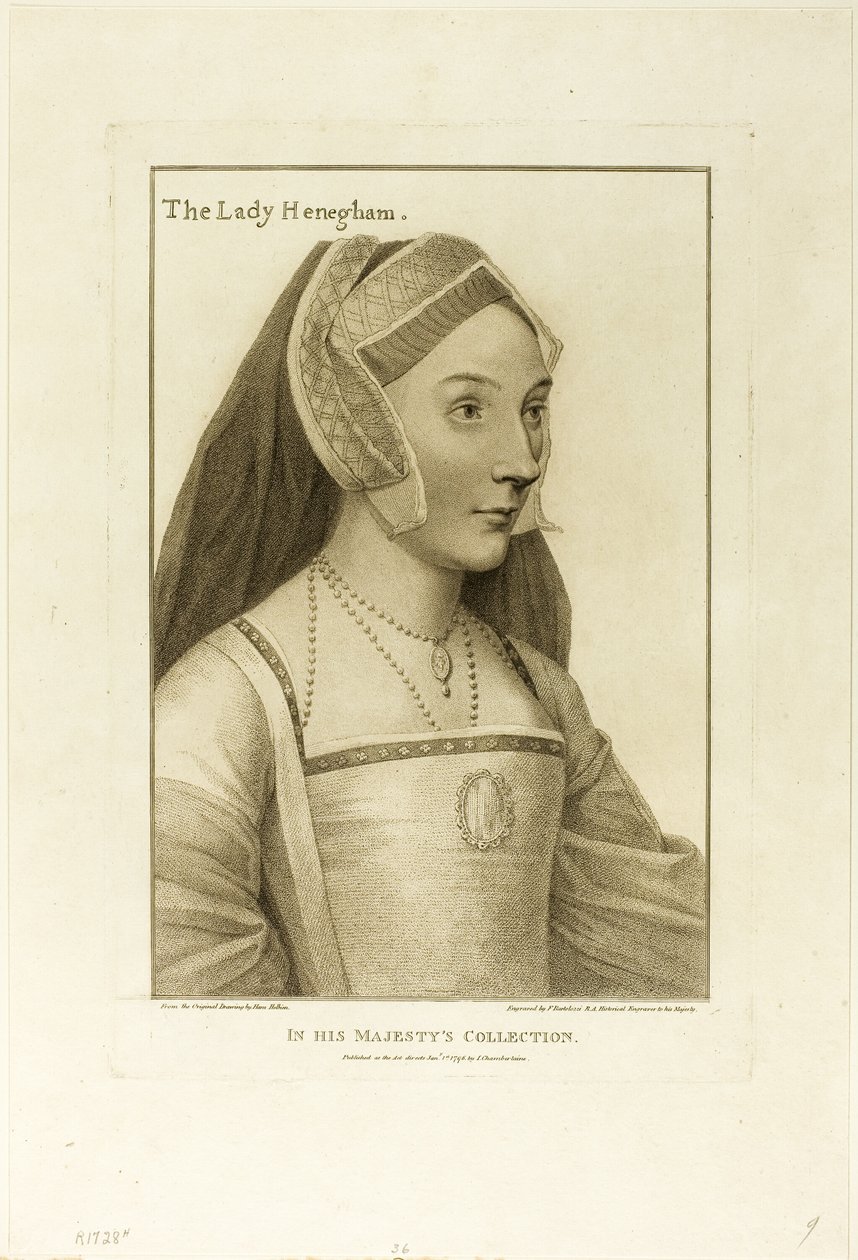 Lady Henegham af Francesco Bartolozzi