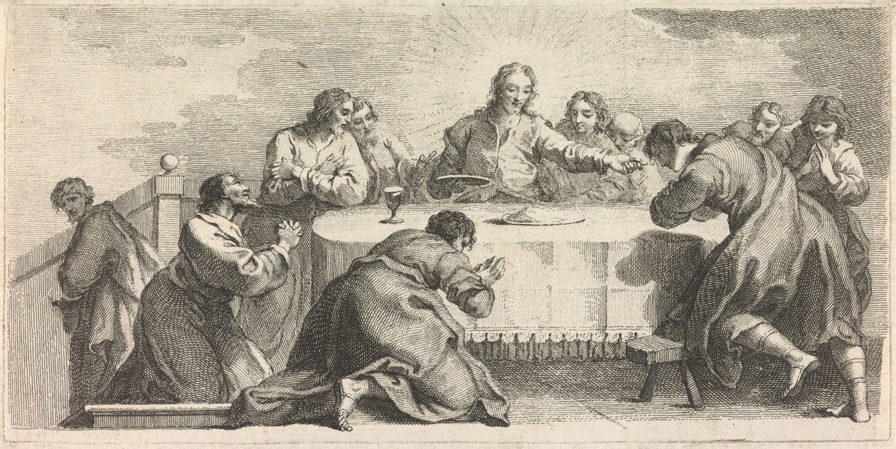 Den sidste nadver af Francesco Bartolozzi