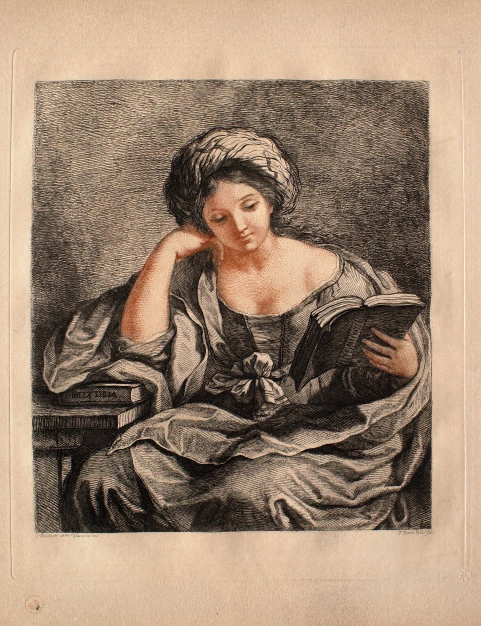 Den libyske sibylle af Francesco Bartolozzi