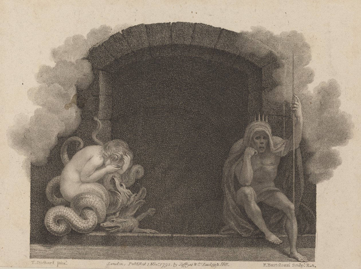 Dødens grav. af Francesco Bartolozzi