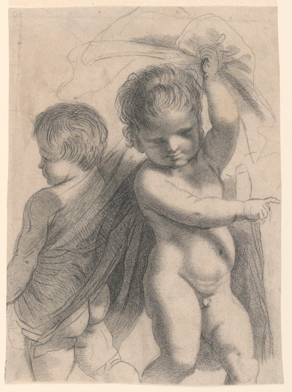 To Putti af Francesco Bartolozzi