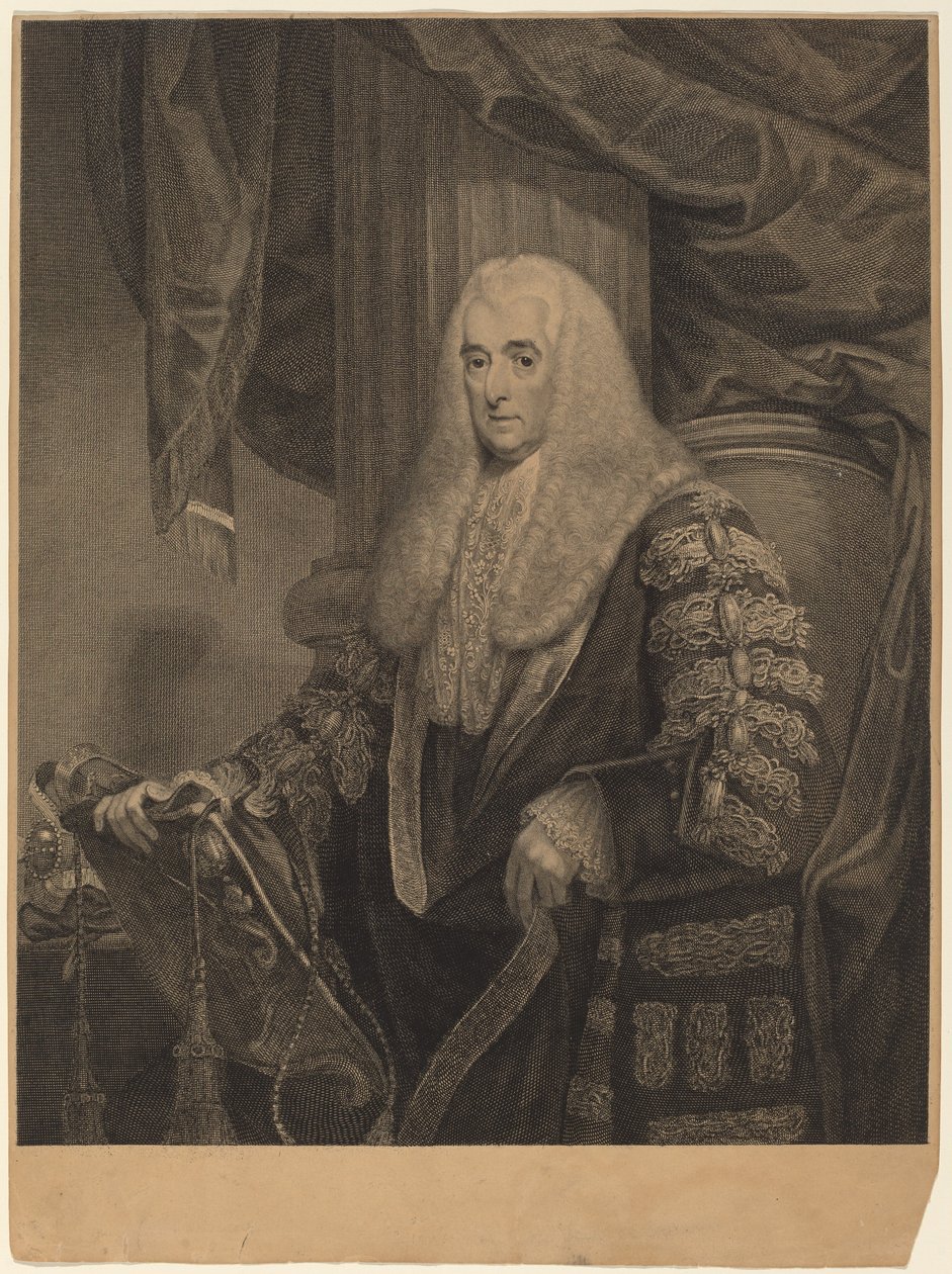 Alexander, Lord Loughborough af Francesco Bartolozzi after James Northcote