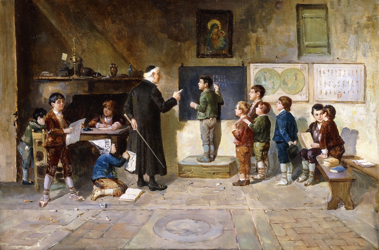 Skolestuen, af Francesco Bergamini