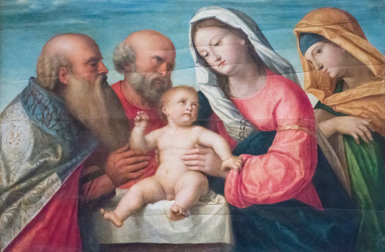 Jesu omskæring (olie på lærred) af Francesco Bissolo