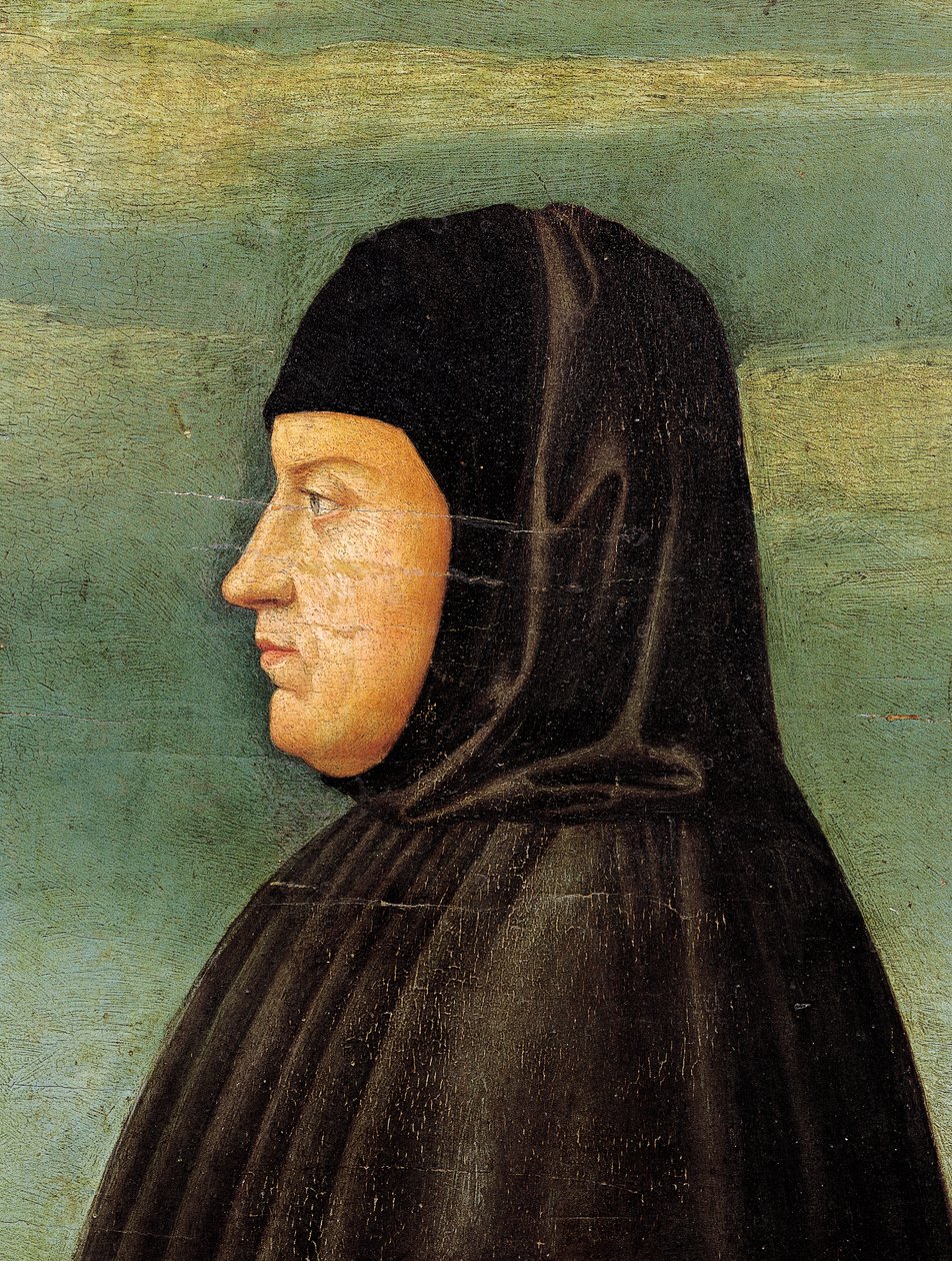Portræt af Petrarch (Francesco Petrarca) (1304-74) (olie på panel) af Francesco Bonsignori