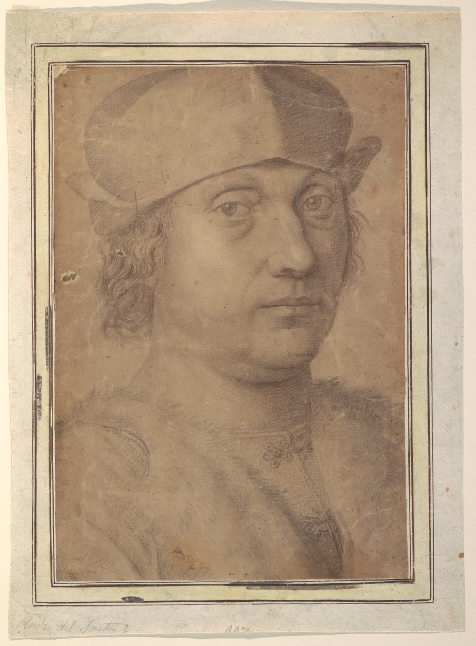 Portræt af en mand af Francesco Bonsignori