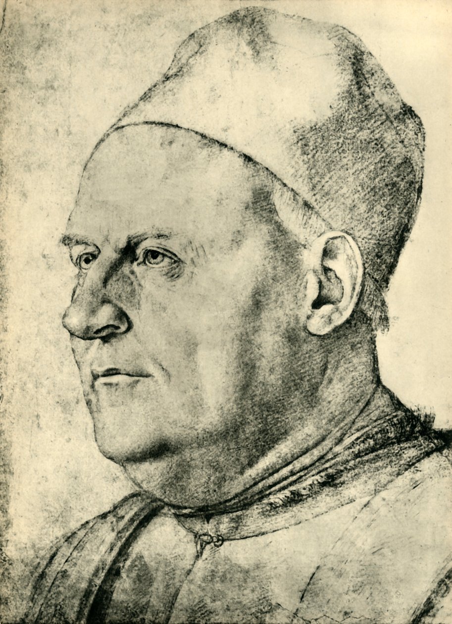 Portræt af en venetiansk senator, 1487, 1943. af Francesco Bonsignori