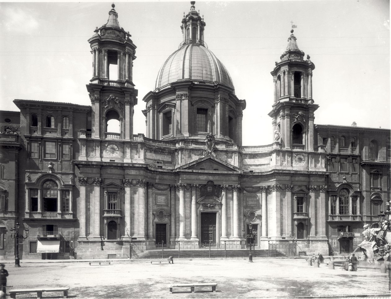 Sant Agnese kirke, 1653-57 af Francesco Borromini