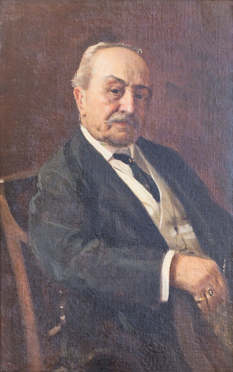 Portræt af Bartolini (maleri) af Francesco Brici