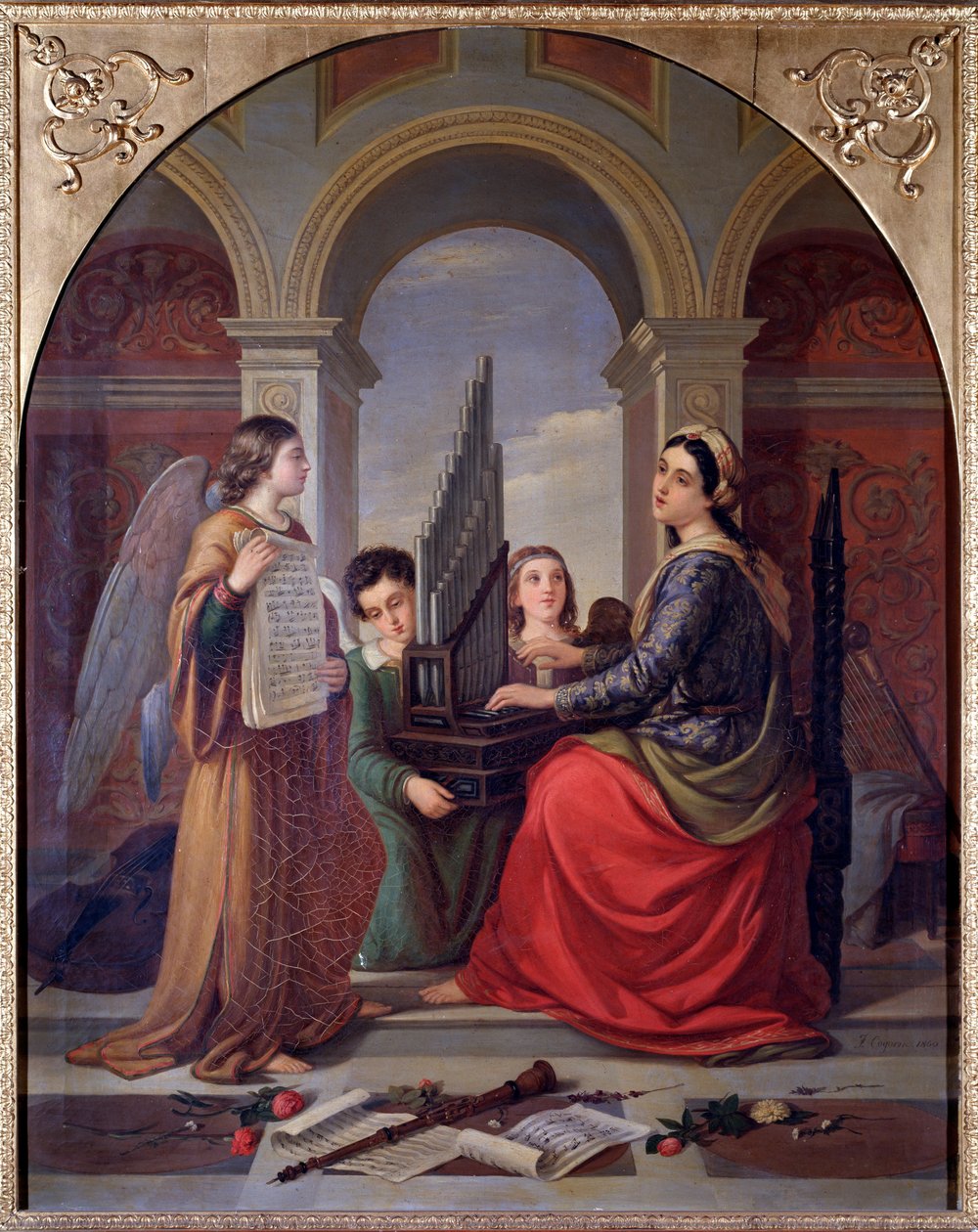 Sankt Cecilia (maleri af Francesco Cogorno