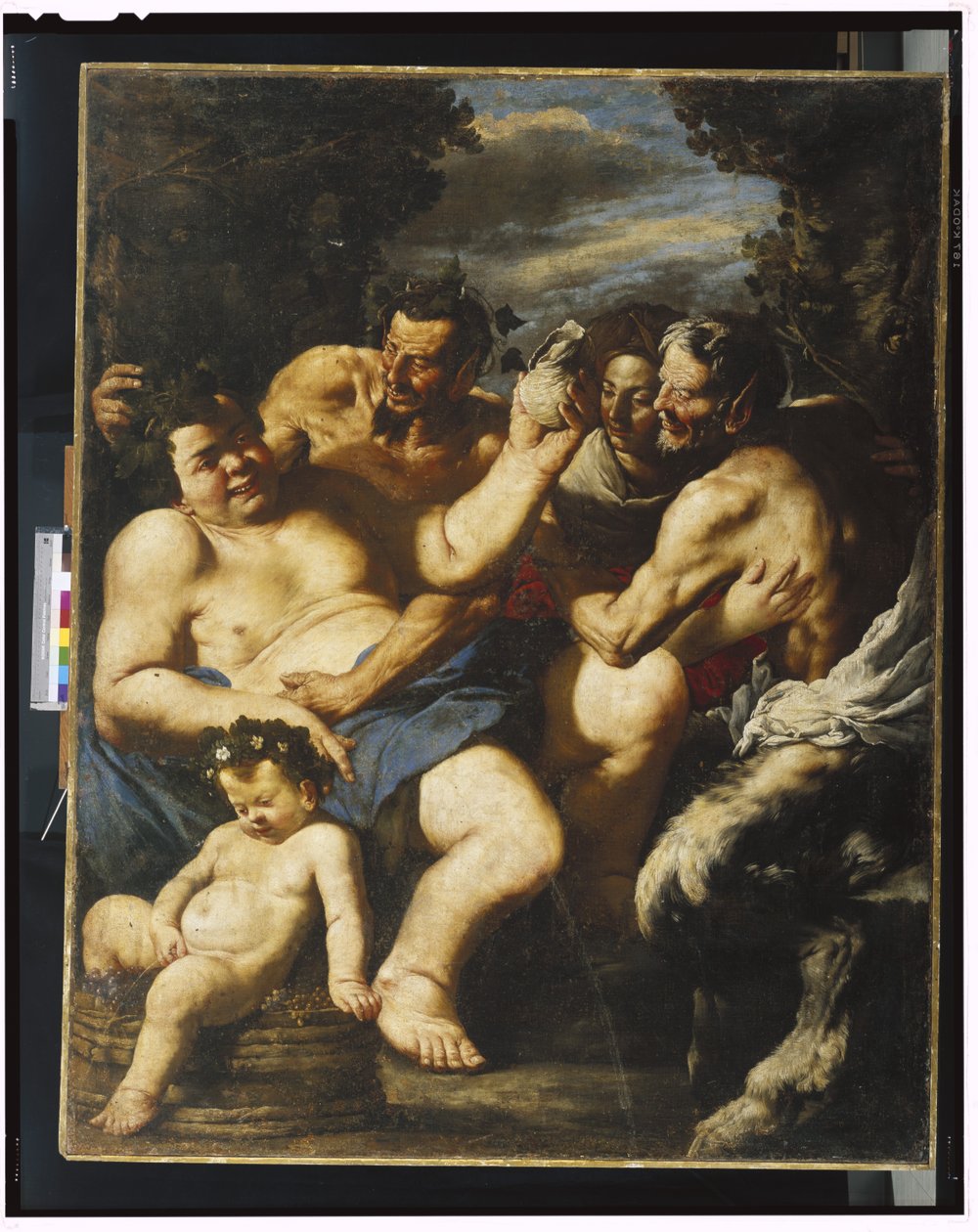 Drunken Silenus, c.1640 af Francesco Francanzano