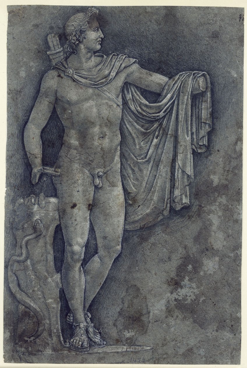 Apollon fra Belvedere af Francesco Francia