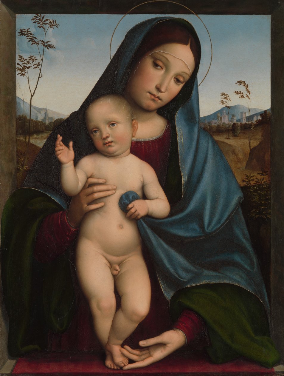 Madonna og barn, 1490