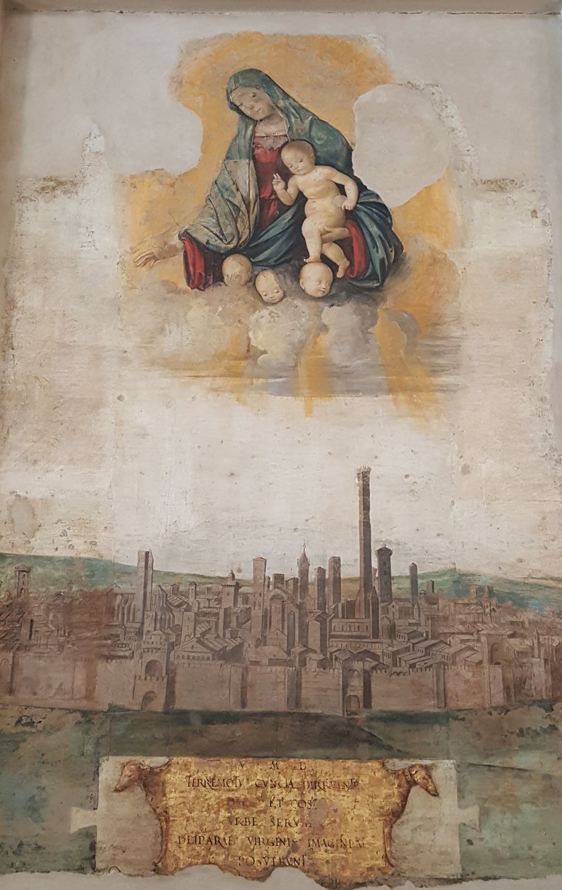 Vor Frue af jordskælvet af Francesco Francia
