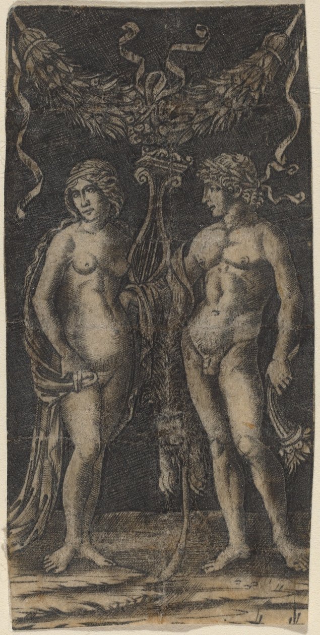 Hercules og Deianira af Francesco Francia or Peregrino da Cesena