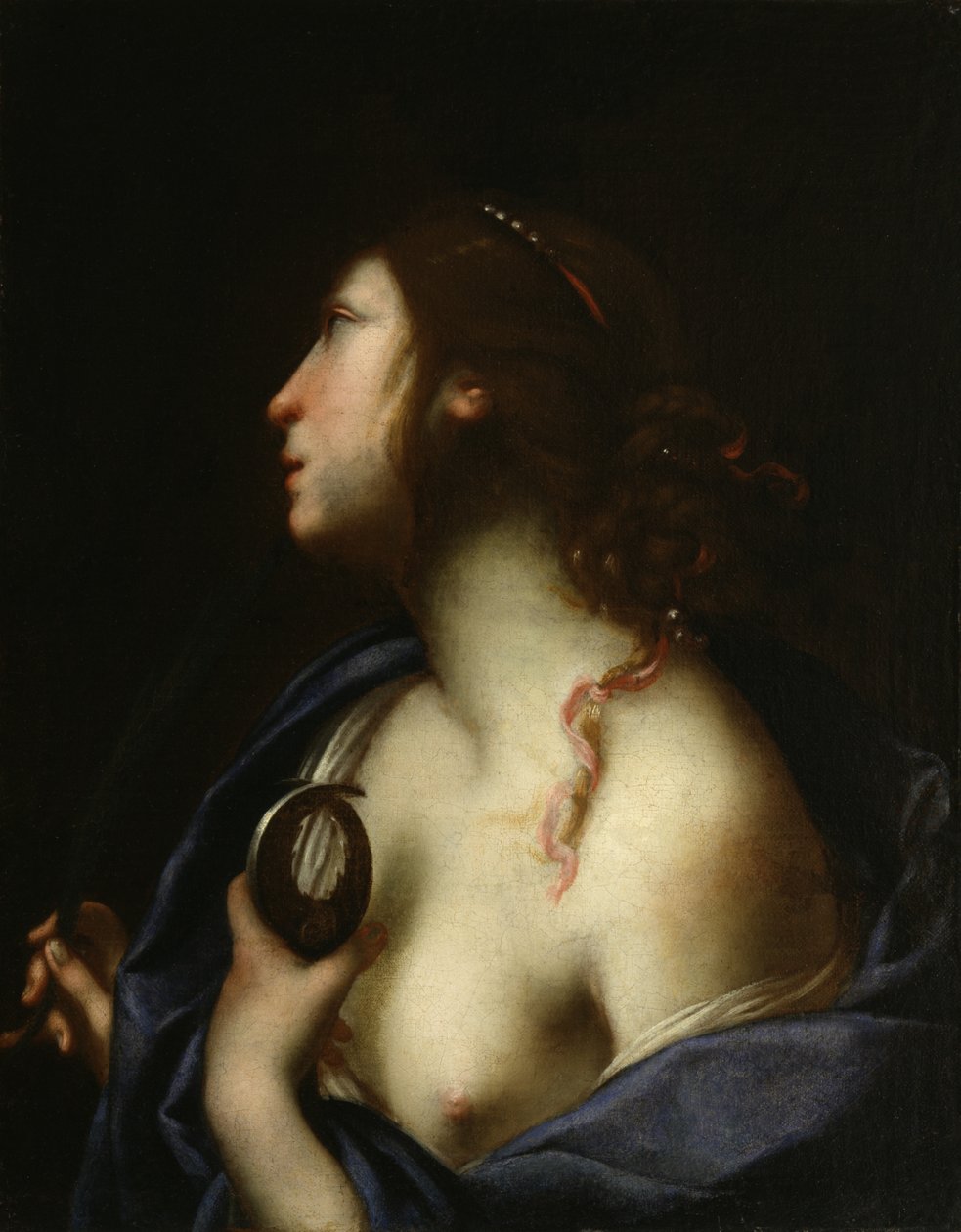Den hellige Agatha, ca.1635-45 (olie og tempera på lærred) af Francesco Furini