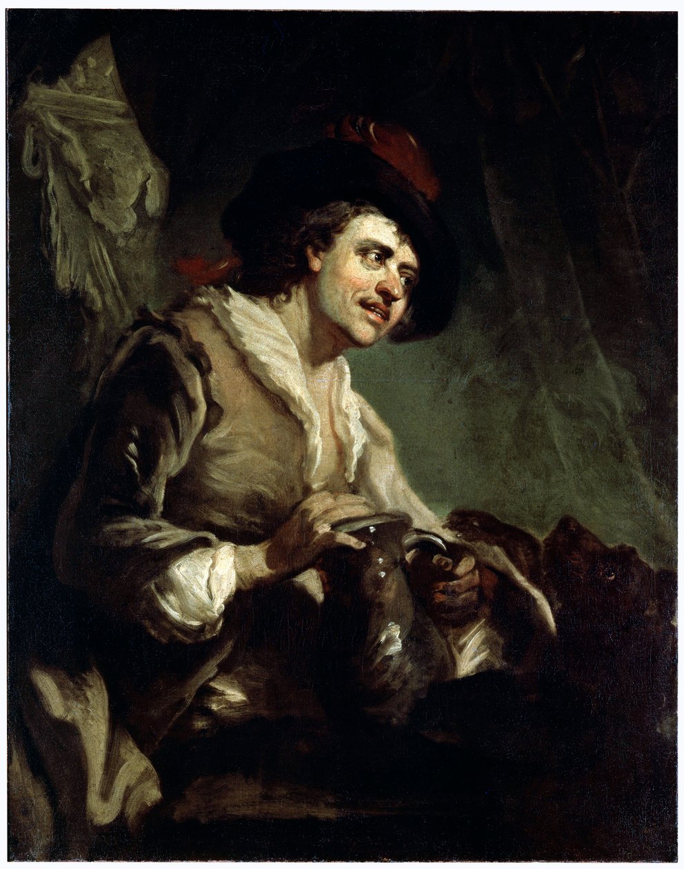 Mand med en kande, 1700-tallet af Francesco Giuseppe Casanova