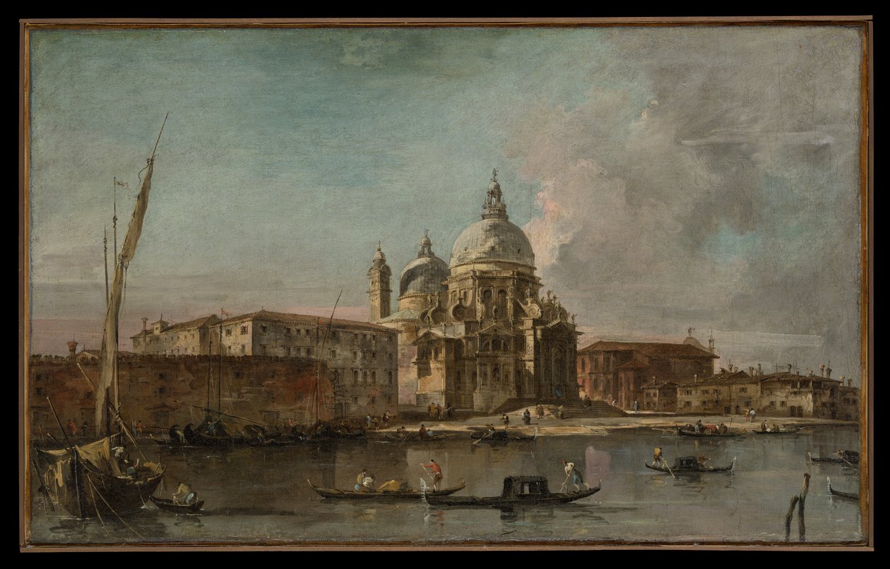 Santa Maria della Salute af Francesco Guardi