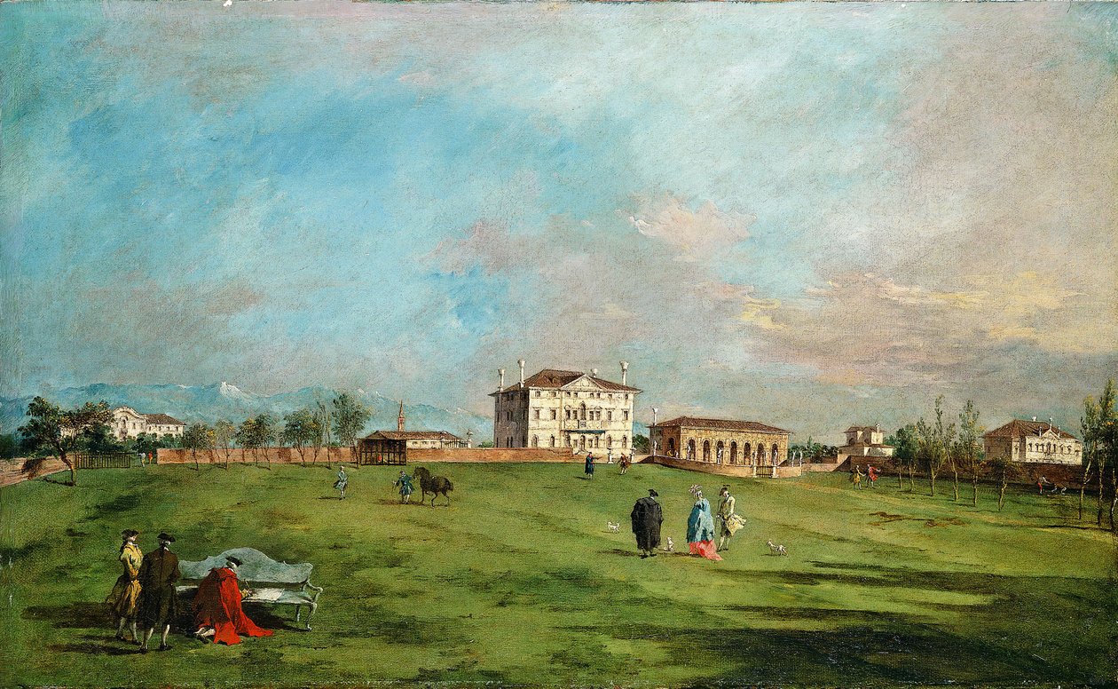 Villa Loredan, Paese, begyndelsen af 1780