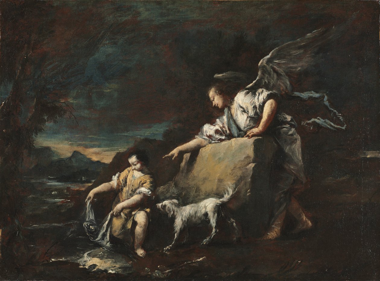 Tobias og englen, 1750