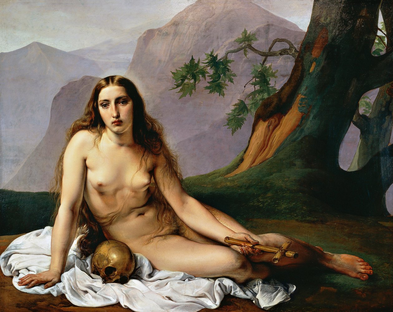 angrende Magdalene af Francesco Hayez