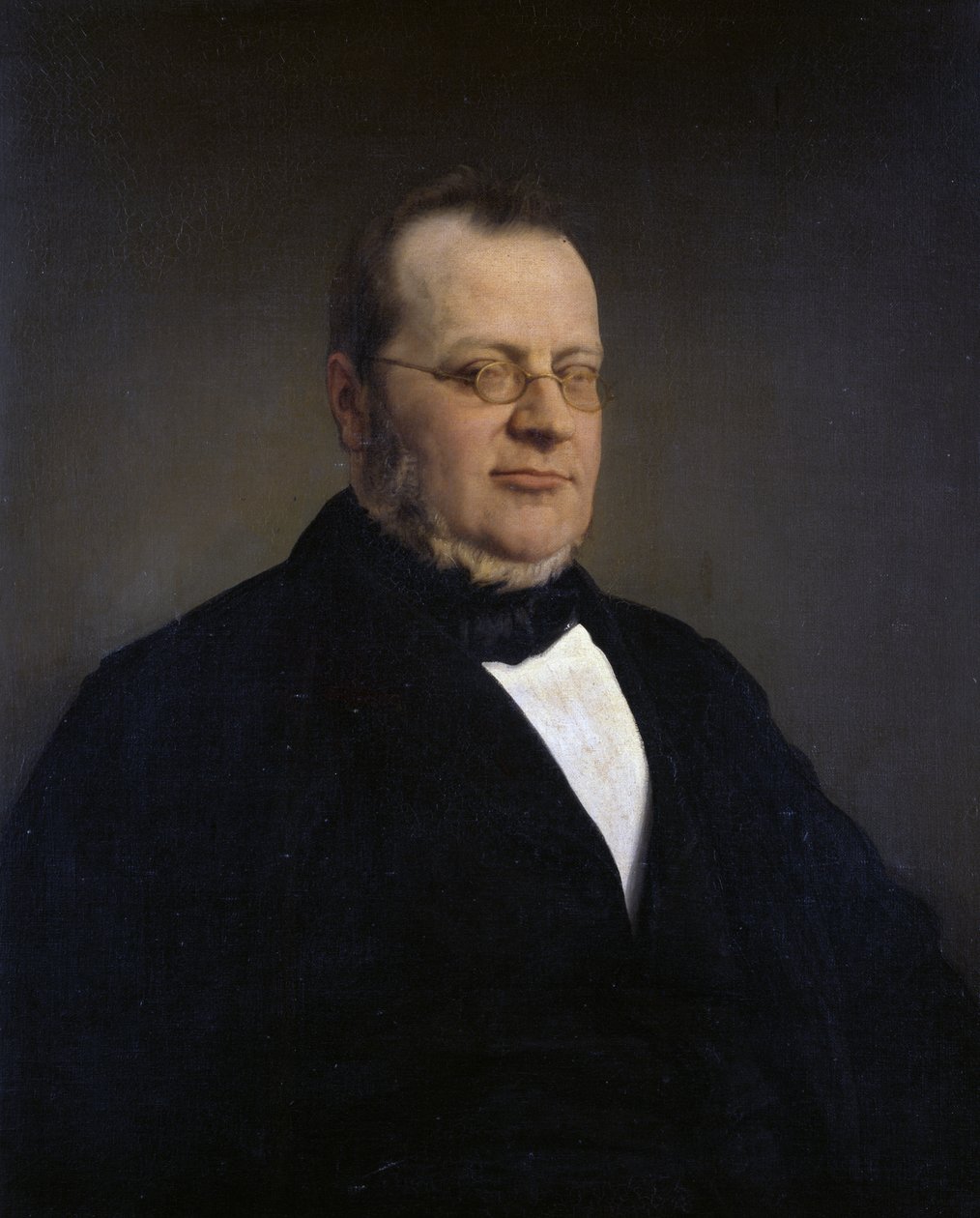 Portræt af Camillo Benso, greve af Cavour (Torino af Francesco Hayez