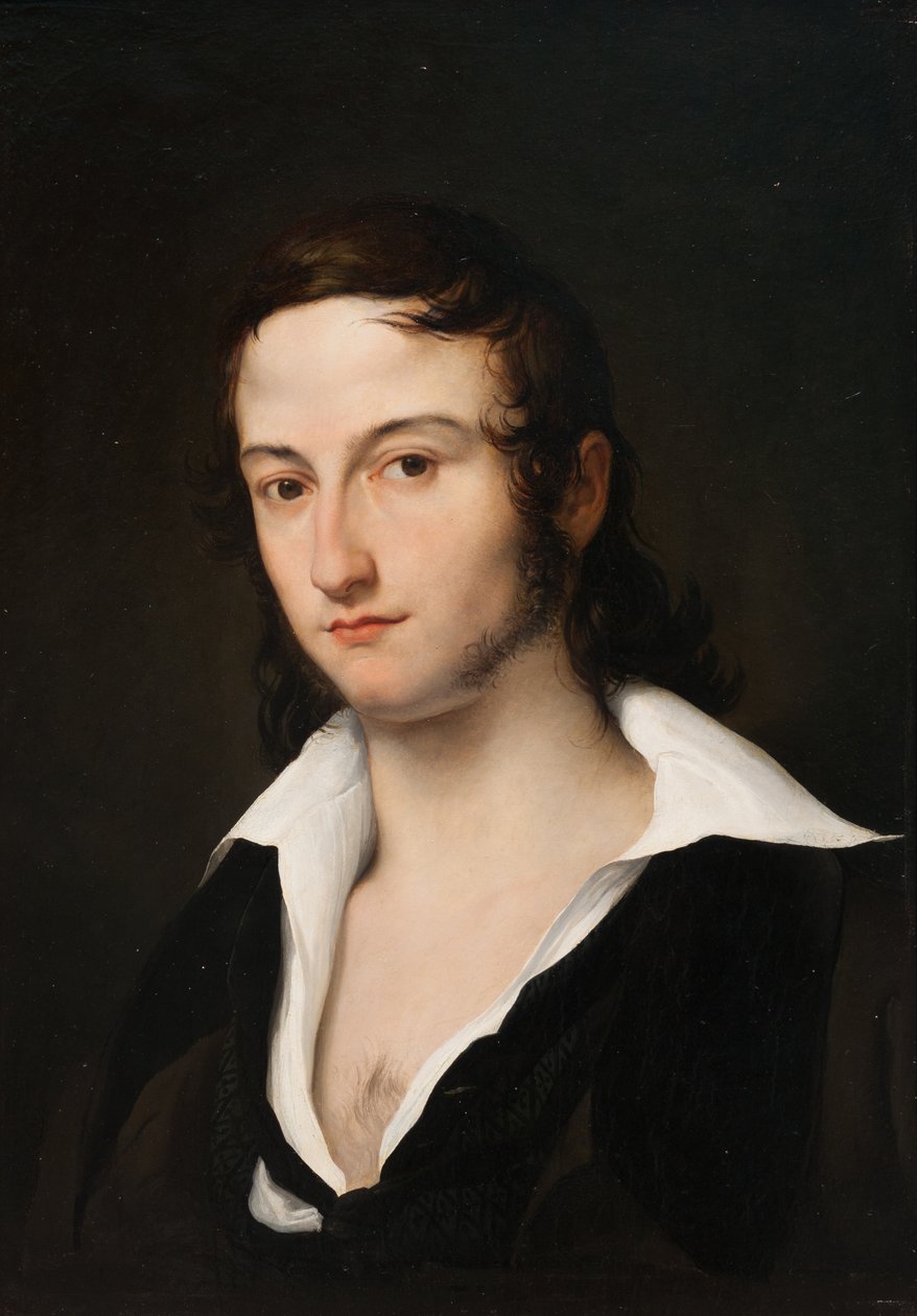 Portræt af Carlo Della Bianca, 1823. af Francesco Hayez