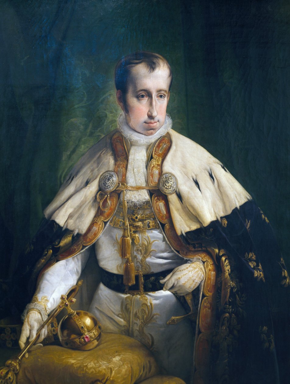 Portræt af Ferdinand I af Østrig, af Francesco Hayez af Francesco Hayez