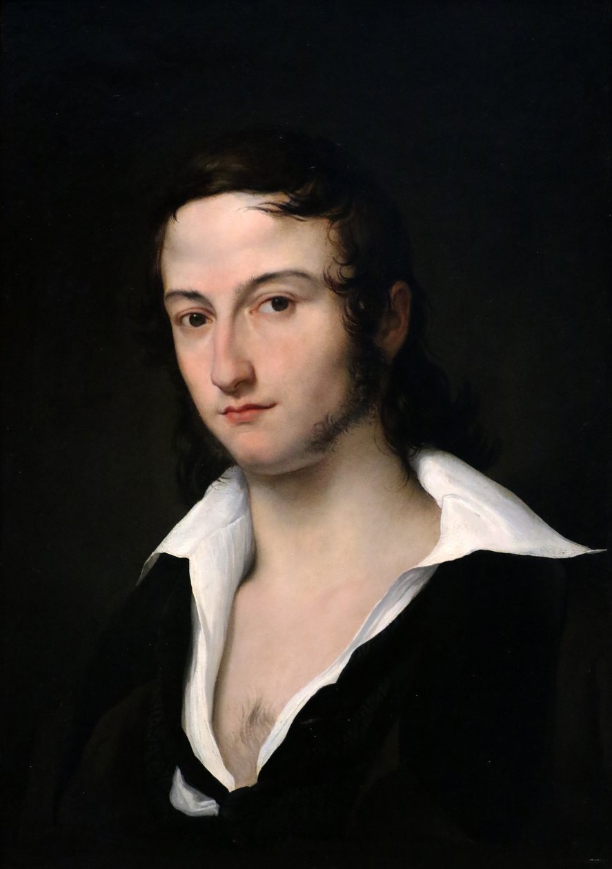 Portræt af Carlo della Bianca af Francesco Hayez
