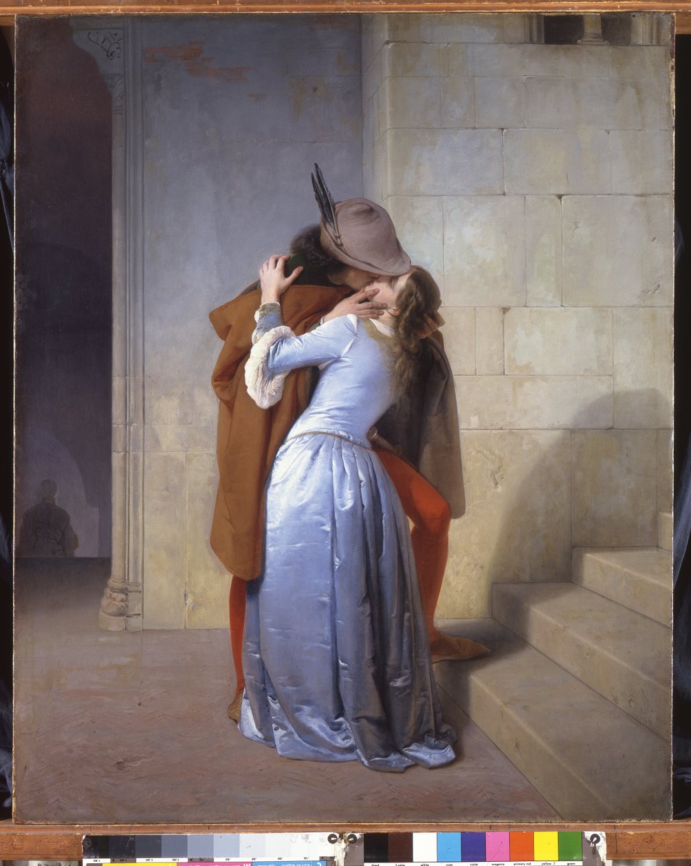 Kysset, 1859 af Francesco Hayez