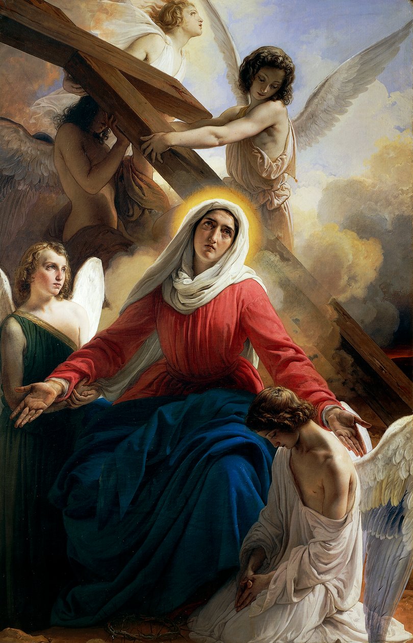 De sørgelige, af Francesco Hayez af Francesco Hayez