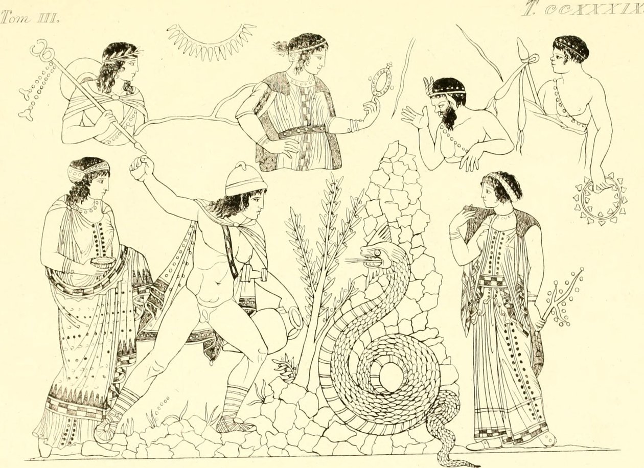 INGHIRAMI(1835) Malerier af fiktive vaser Vol3 T239 (14761920716) af Francesco Inghirami