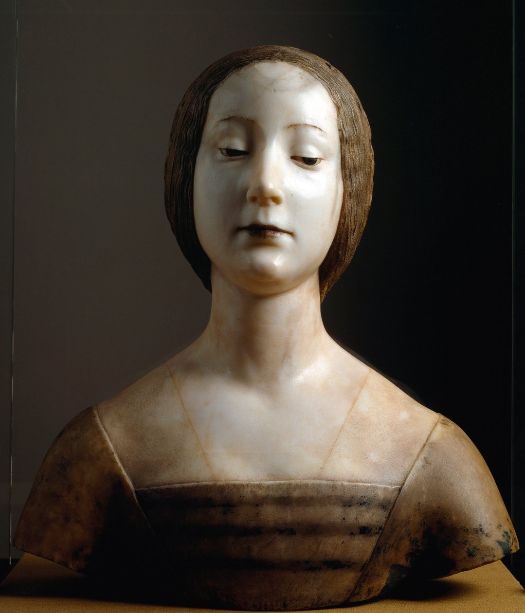 Buste af en kvinde, kendt som Isabella af Aragon af Francesco Laurana
