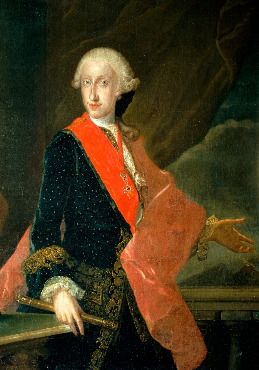 Portræt af Ferdinand I af To Sicilier (Napoli af Francesco Liani