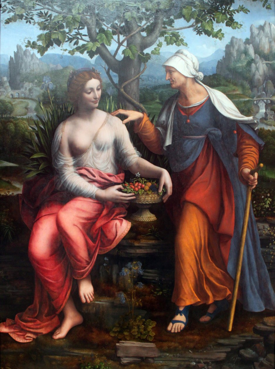 Vertumnus og Pomona af Francesco Melzi