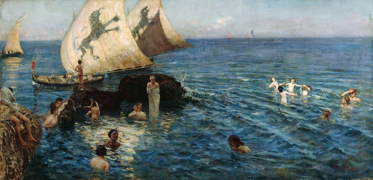 Indtryk på Adriaterhavet af Francesco Paolo Michetti