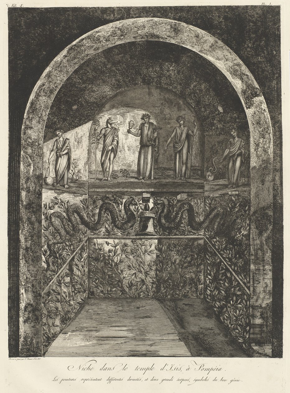 Antikviteter fra Magna Graecia (bind I) af Francesco Piranesi after Giovanni Battista Piranesi
