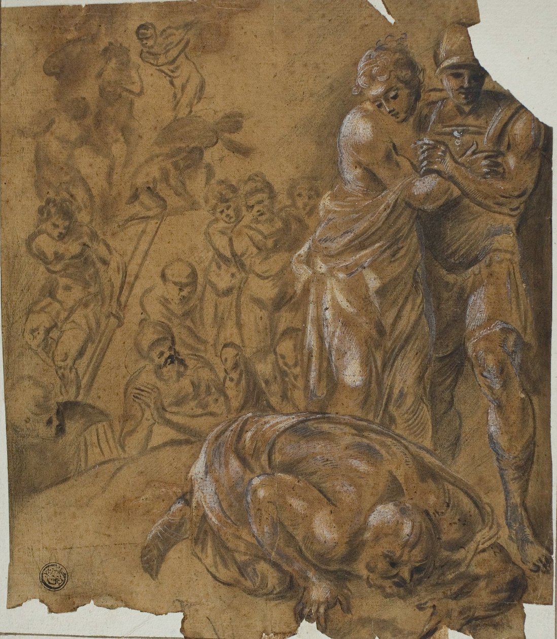 Agamemnons tilbagevenden af Francesco Primaticcio