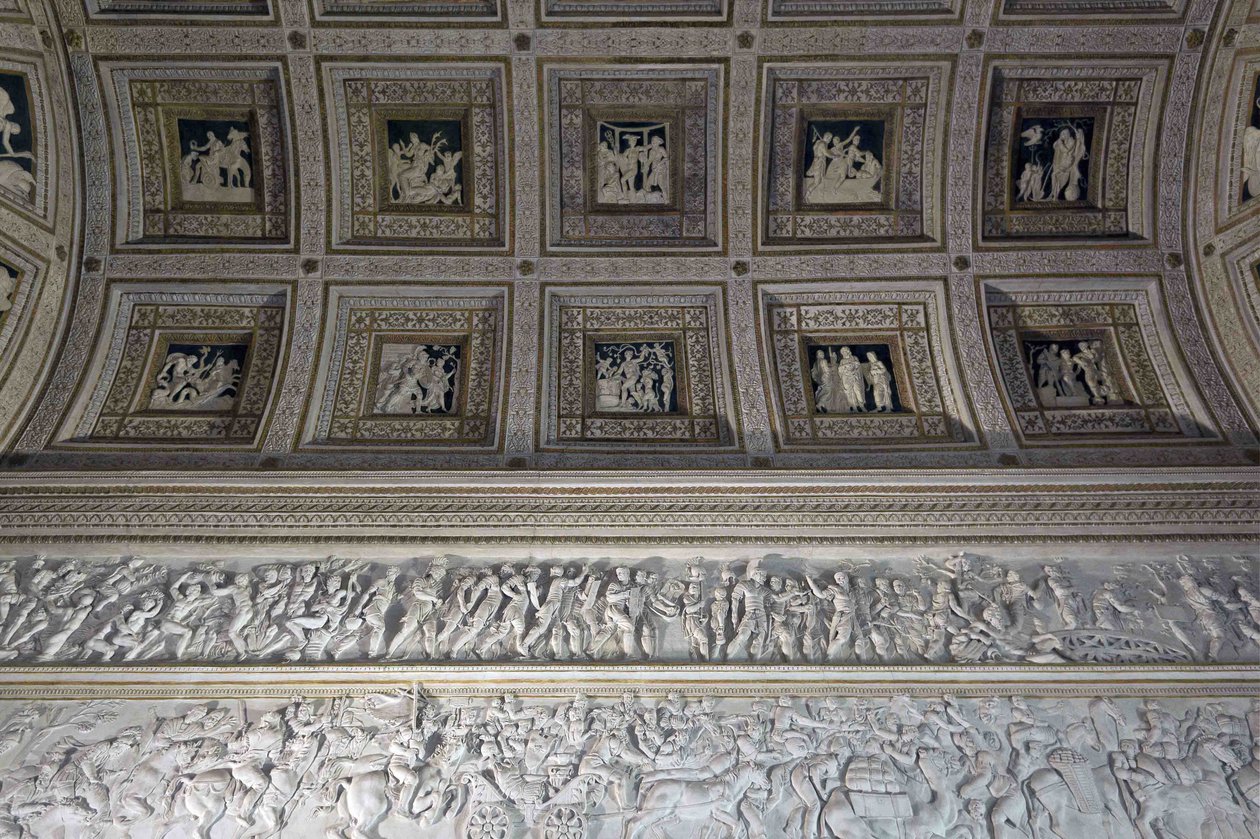 The Room of the Stuccoes Room of the Stuccoes of the Tea Palace, 1526-1534 af Francesco Primaticcio