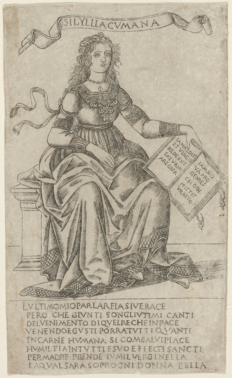 Den cumeiske sibylle af Francesco Rosselli